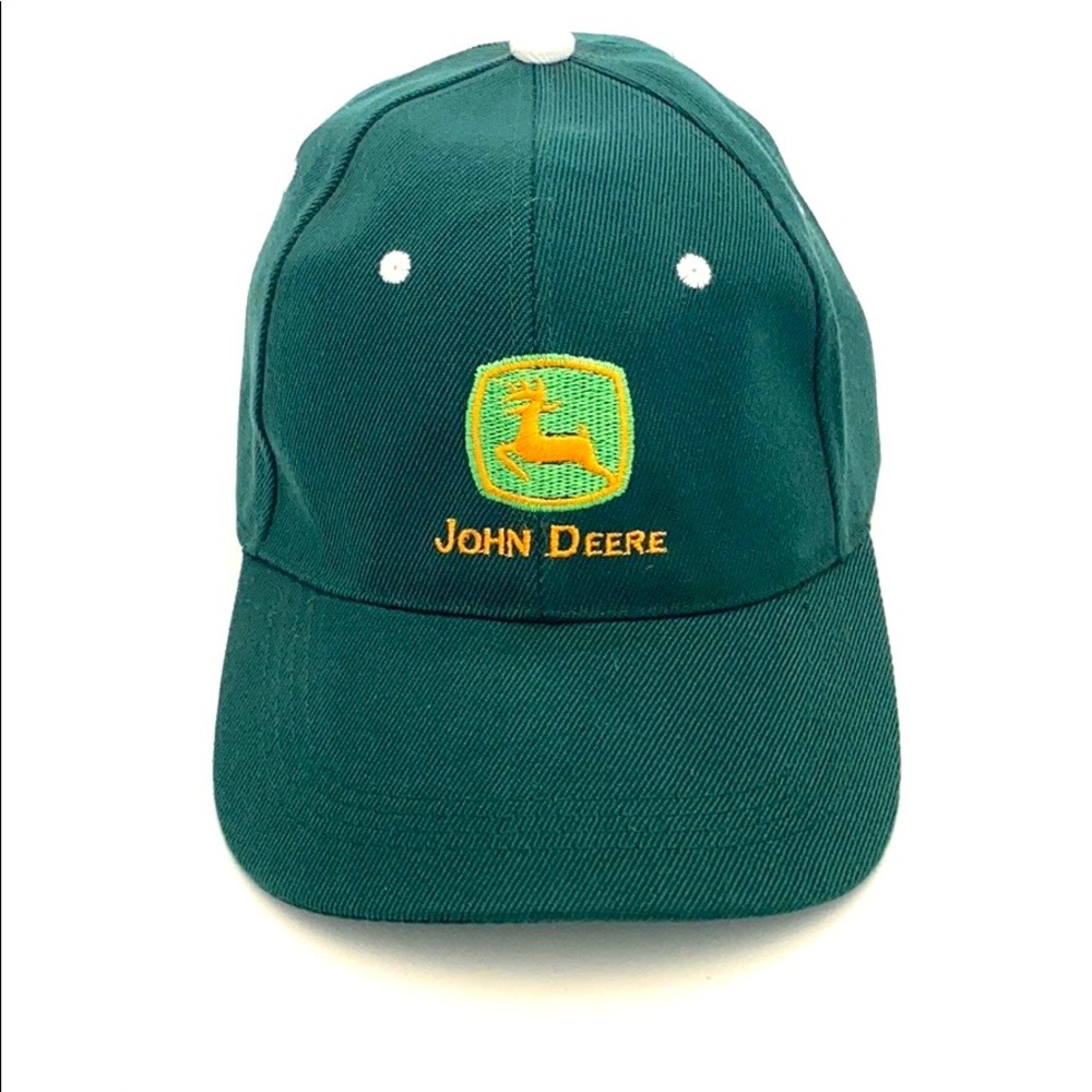 Iconic John Deere Men's Logo'd Baseball Style Cap
